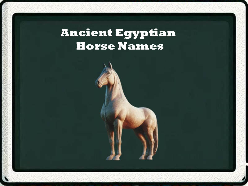 ancient egyptian Horse Names