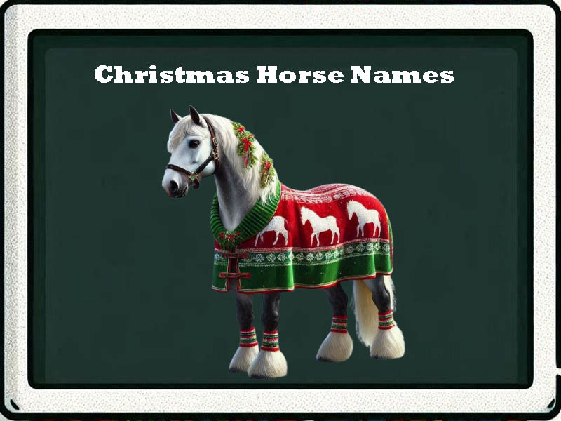 christmas horse names