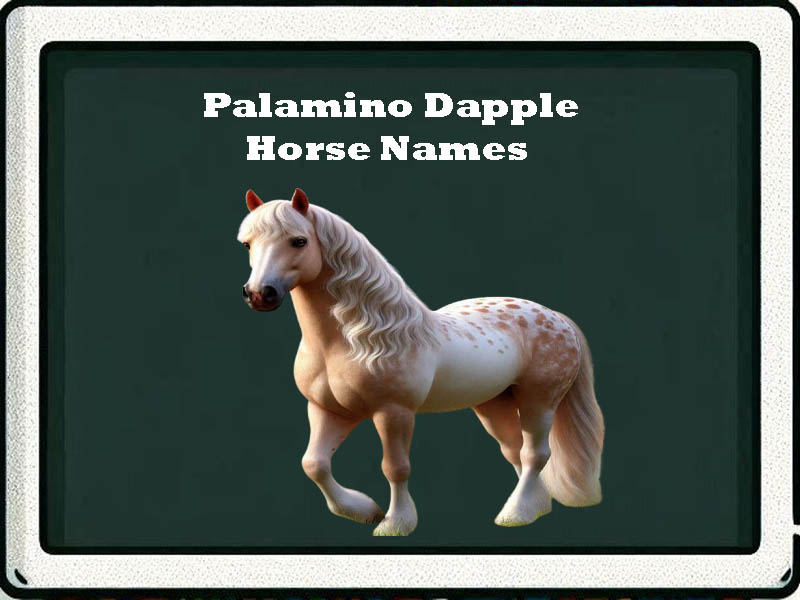 palamino dapple horse names