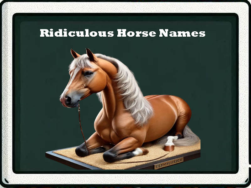 ridiculous horse names